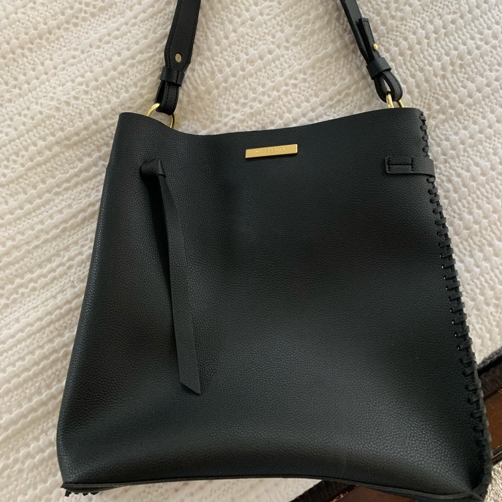 Katie Locton Black Shoulder Bag